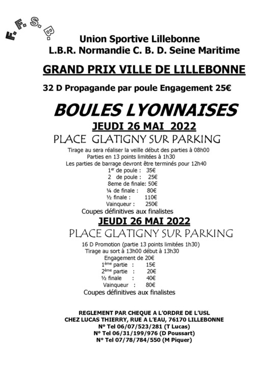 Grand prix de Lillebonne 26 Mai 2022